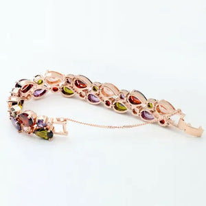 coloured crystal bracelet jewellery