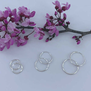 925 Sterling Silver 1.2mm Sleepers "Danna"