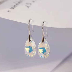 crystal drop earrings hanging drop