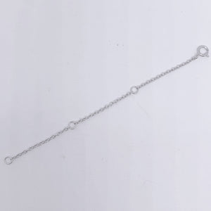 silver chain extender jewellery