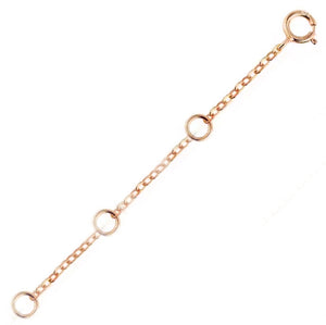 rose gold chain extender