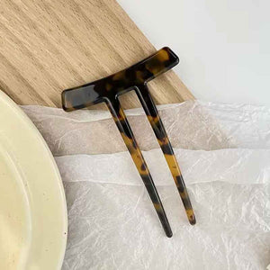 Tortoise T Bar Hair Fork accessories
