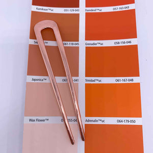 rose gold hair fork resene