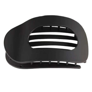 black flat hair clip