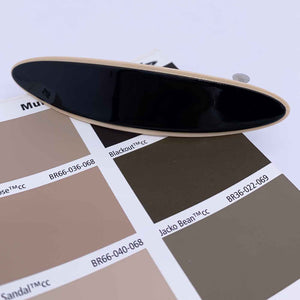 Black hair barrette resene