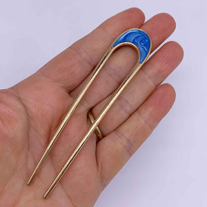 blue hair fork frenelle