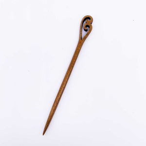 koru maori hair stick