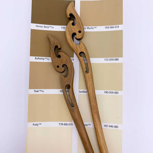 wooden wahine hair stick resene