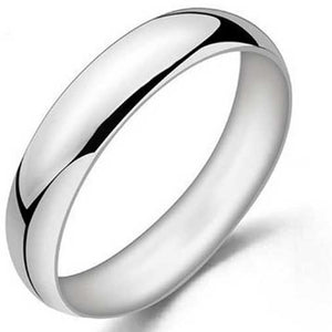 Silver wedding band