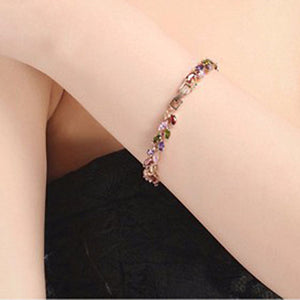 coloured tennis bracelet Frenelle Jewellery buy online NZ