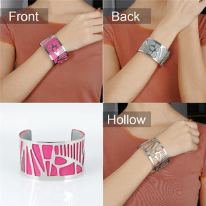 reversible cuff bracelet frenelle