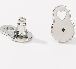 silver bullet lifters earring backs frenelle jewellery