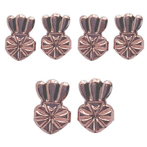 3 pairs crown earring back lifters frenelle jewellery