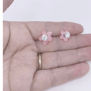 pink petal earring backs lifters frenelle online nz jewellery