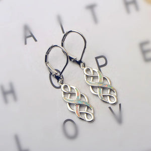 silver opal celtic earrings frenelle jewellery online auckland nz