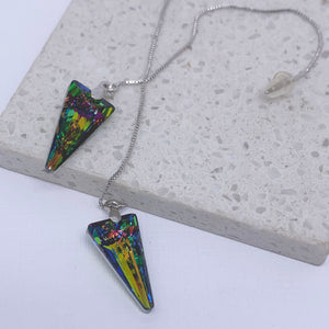 swarovski crystal earrings frenelle jewellery