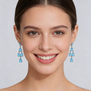 silver opal dangle earrings frenelle jewellery online auckland nz
