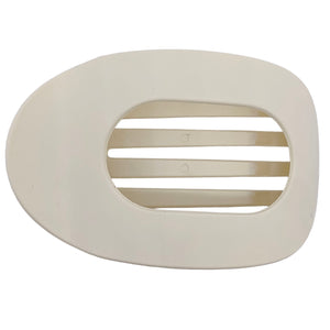 Flat Hair Clip "Mel" (Ivory)