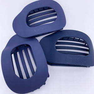 navy flat hair clip for driving sold by Frenelle, Auckland Online NZ