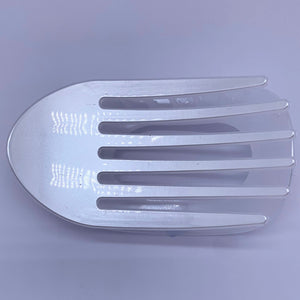 pearl white flat hair clip for driving buy online from frenelle auckland nz