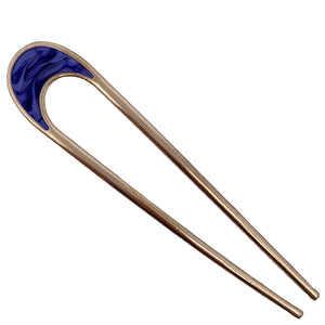 gold fork hair accessory