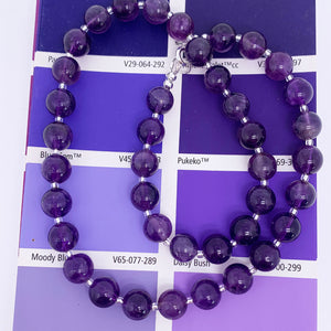 amethyst gemstone necklace frenelle jewellery buy online nz