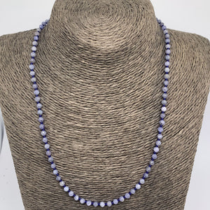 tanzanite gemstone necklace by frenelle jewellery