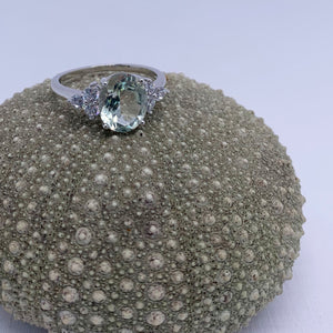 prasiolite green amethyst ring frenelle jewellery online auckland nz