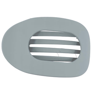 Flat Hair Clip "Mel" (Blue-Grey)