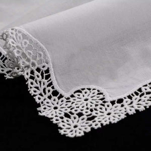 lace wedding handkerchiefs frenelle nz