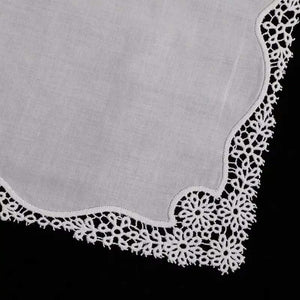 lace wedding handkerchiefs frenelle nz
