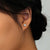 gold stud diamond earrings jewellery nz