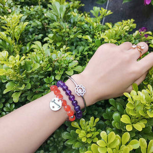 amethyst stretch bracelet gemstone for women
