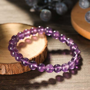 amethyst stretch bracelet gemstone for women