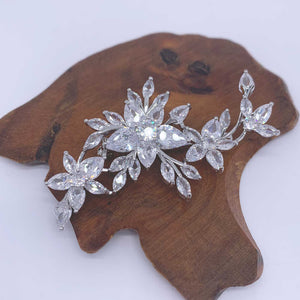 brooch silver spray flowers nz jewellery
