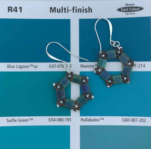 tila beads silver nz earrings jewellery