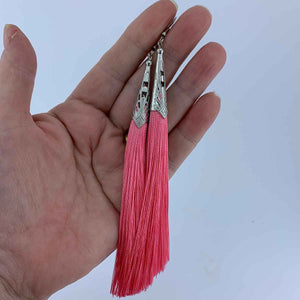 silk tassel earrings for women