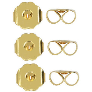 gold butterfly earring backs jewellery nz