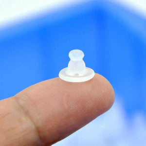 silicone earring backs finger