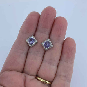 alexandrite stud earrings jewellery women