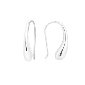 925 sterling Silver teardrop earring "Bevina" (25mm)