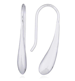 925 sterling Silver teardrop earring "Bevina" (25mm)