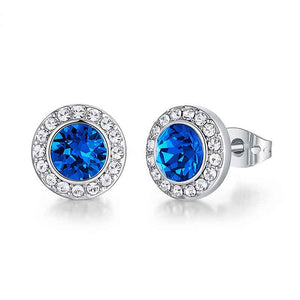 Frenelle Jewellery crystal stud earrings