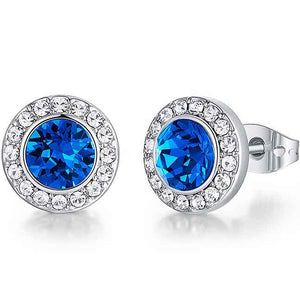 crystal stud earrings jewellery