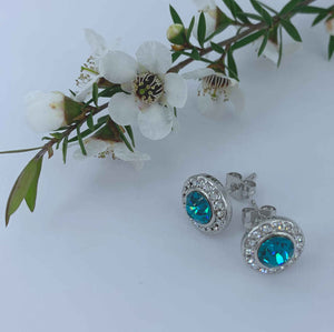 stud earring crystal gift for women