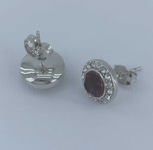 Frenelle Jewellery crystal stud earrings