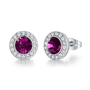 Frenelle Jewellery crystal stud earrings