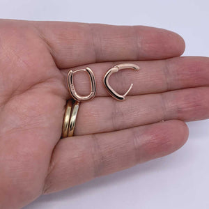 rose gold huggie hoop earrings jewellery for women