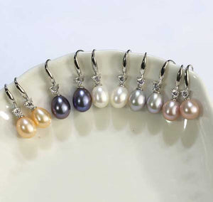 frenelle jewellery earrings pearls peach silver