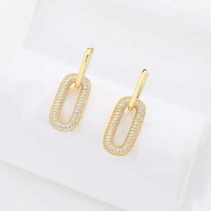 gold double hoop earrings jewellery nz